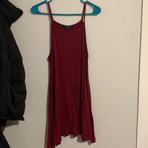 Maroon Tank Dress